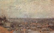 Vincent Van Gogh View of Paris From Montmatre Spain oil painting reproduction
